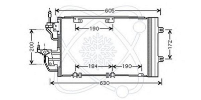 ELECTRO AUTO 30o0052 -  Конденсатор, кондиционер